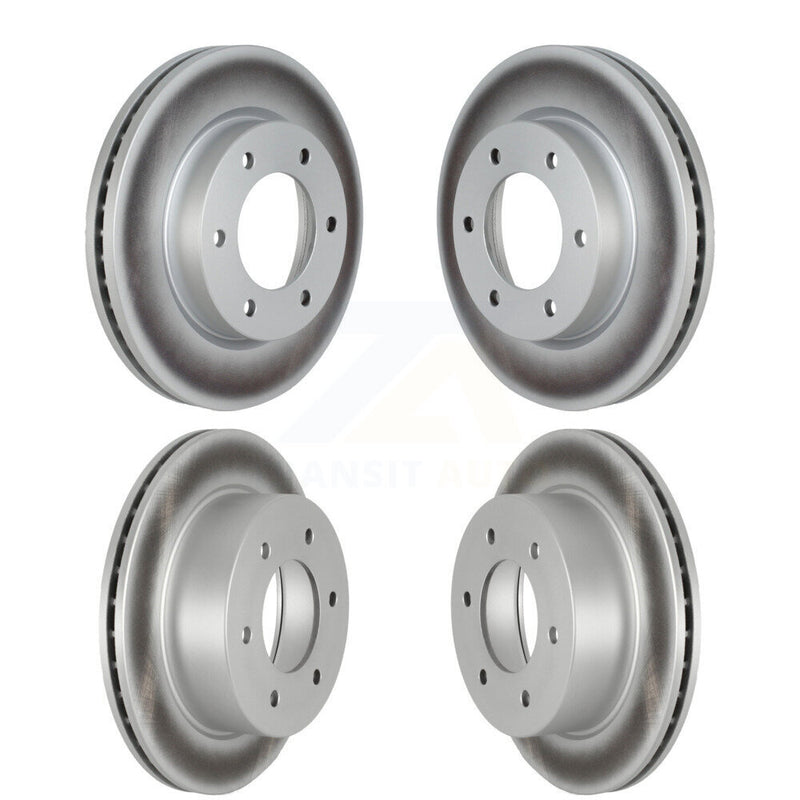 Genius KG-101590 Disc Brake Rotor for 2019-2024 Ford Bronco, Ford Ranger - Front and Rear