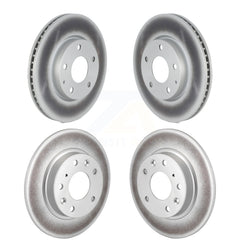Genius KG-101591 Disc Brake Rotor for 2019-2024 Mazda 3, Mazda 3 Sport - Front and Rear