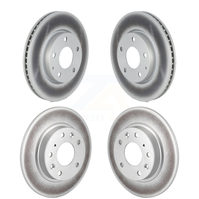 Genius KG-101591 Disc Brake Rotor for 2019-2024 Mazda 3, Mazda 3 Sport - Front and Rear