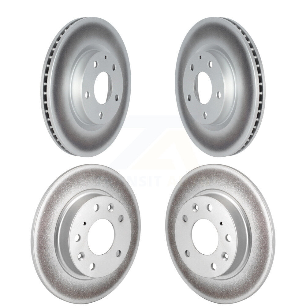 Genius KG-101592 Disc Brake Rotor for 2019-2024 Mazda 3, Mazda 3 Sport, Mazda CX-30 - Front and Rear
