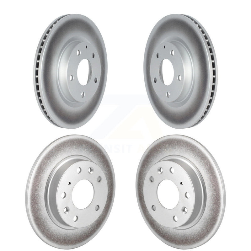 Genius KG-101592 Disc Brake Rotor for 2019-2024 Mazda 3, Mazda 3 Sport, Mazda CX-30 - Front and Rear