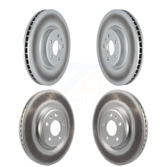 Genius KG-101593 Disc Brake Rotor for 2018-2024 Audi S5 Sportback, Audi SQ5 Sportback and More - Front and Rear