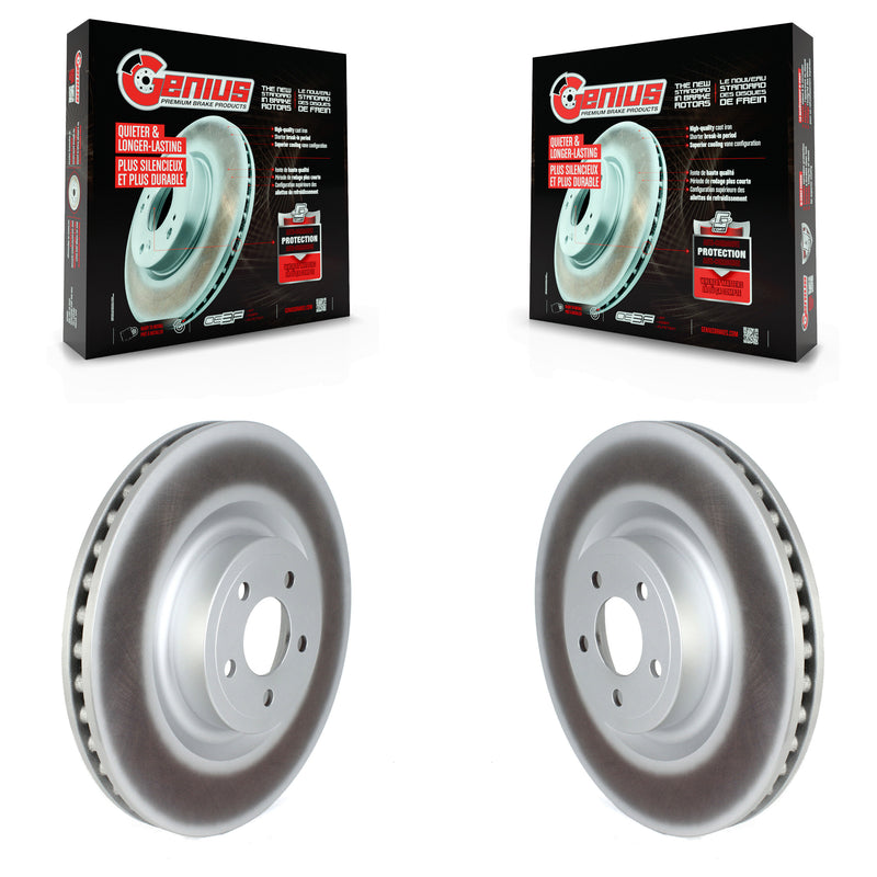Genius KG-101595 Disc Brake Rotor for 2015-2023 Ford Mustang - Front