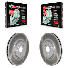 Genius KG-101597 Disc Brake Rotor for 2016-2024 Jaguar XE, Jaguar XF - Front