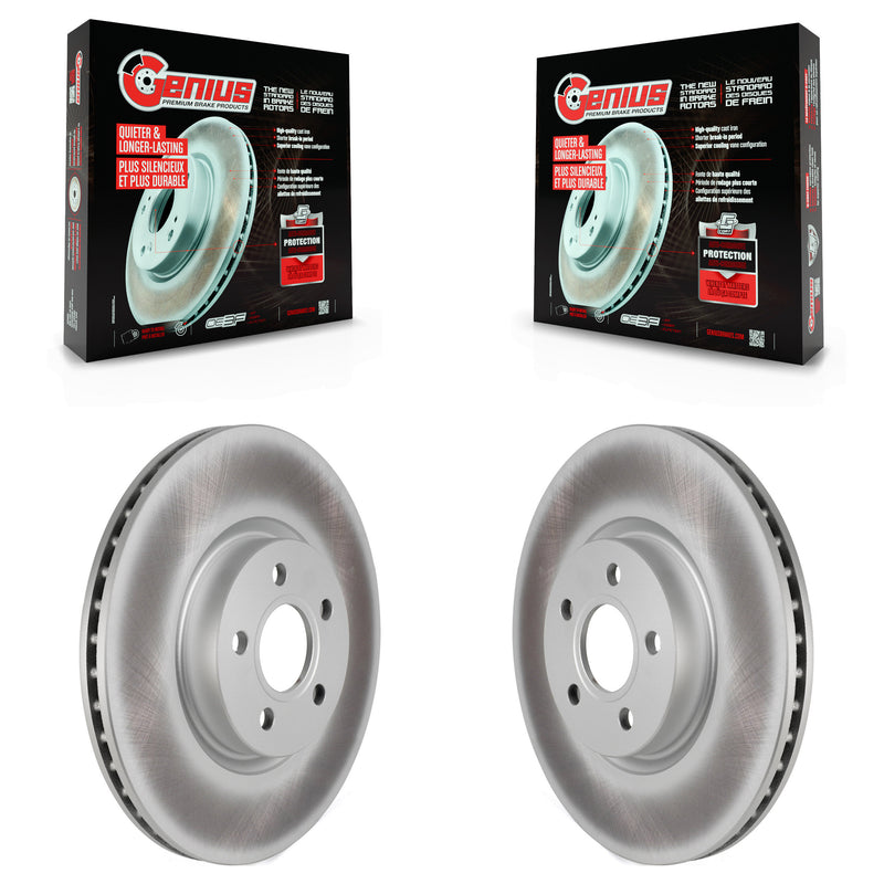 Genius KG-101605 Disc Brake Rotor for 2018-2023 Ford Transit Connect - Front