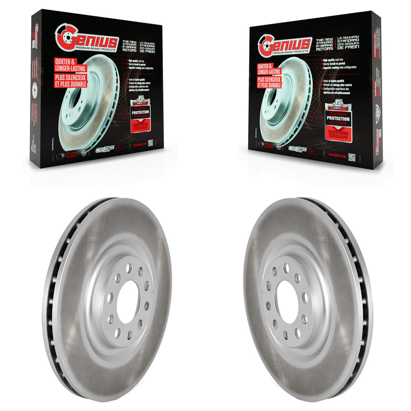 Genius KG-101606 Disc Brake Rotor for 2017-2024 Alfa Romeo Stelvio, Alfa Romeo Giulia - Front
