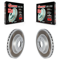 Genius KG-101608 Disc Brake Rotor for 2017-2024 Audi A4 Quattro, Audi A5 Quattro and More - Front