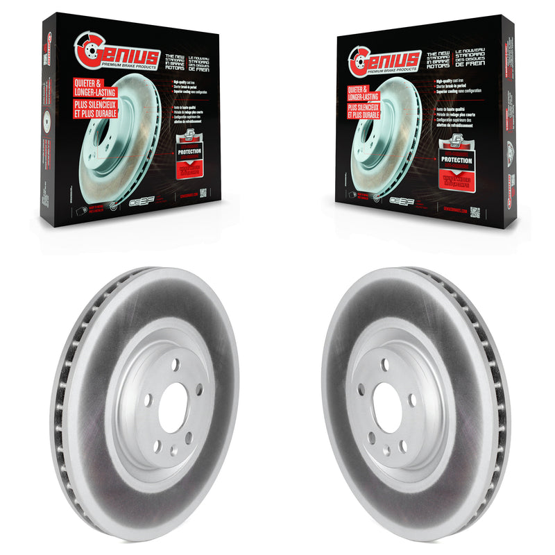 Genius KG-101609 Disc Brake Rotor for 2016-2025 Volvo C40 Recharge, Volvo XC40 Recharge and More - Front