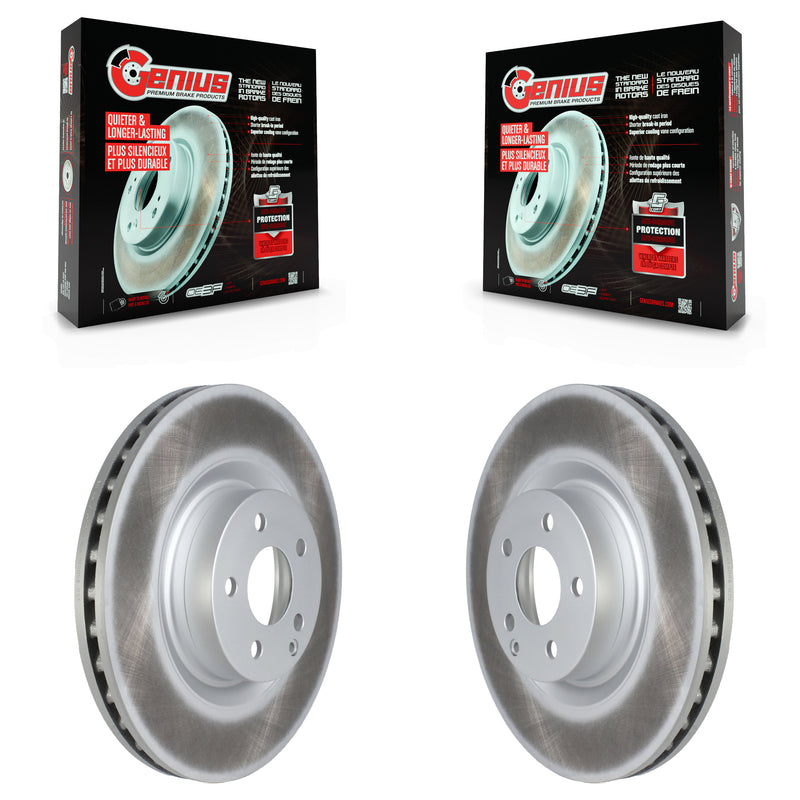 Genius KG-101620 Disc Brake Rotor for 2010-2017 Mercedes-Benz E550, Mercedes-Benz E400, Mercedes-Benz C250 - Front