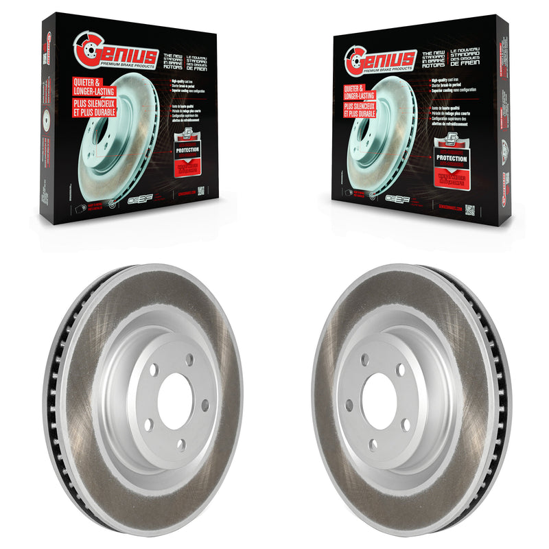 Genius KG-101621 Disc Brake Rotor for 2020-2024 Ford Explorer, Lincoln Aviator - Front