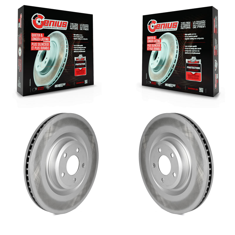 Genius KG-101622 Disc Brake Rotor for 2020-2024 Ford Explorer, Lincoln Aviator, Ford Police Interceptor Utility - Front