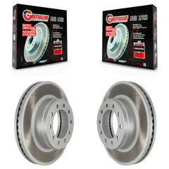 Genius KG-101625 Disc Brake Rotor for 2017-2023 Ford F-550 Super Duty, Ford F-600 Super Duty, Ford F-450 Super Duty - Front