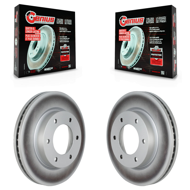 Genius KG-101628 Disc Brake Rotor for 2019-2024 Ford Bronco, Ford Ranger - Front