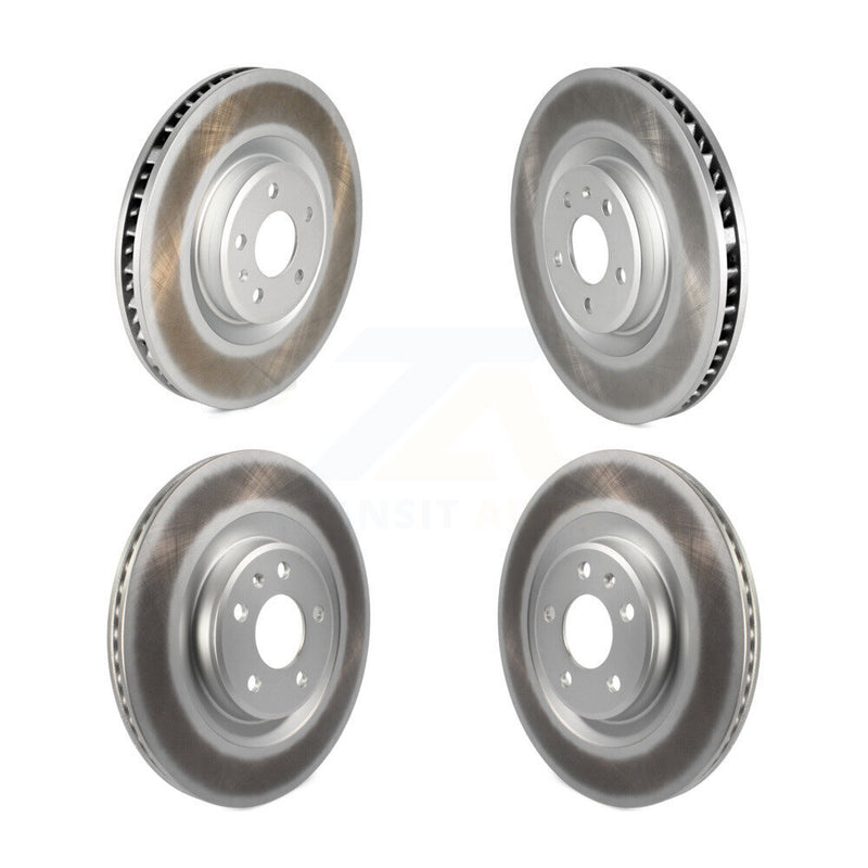 Genius KG-101631 Disc Brake Rotor for 2017-2018 Porsche Macan - Front and Rear