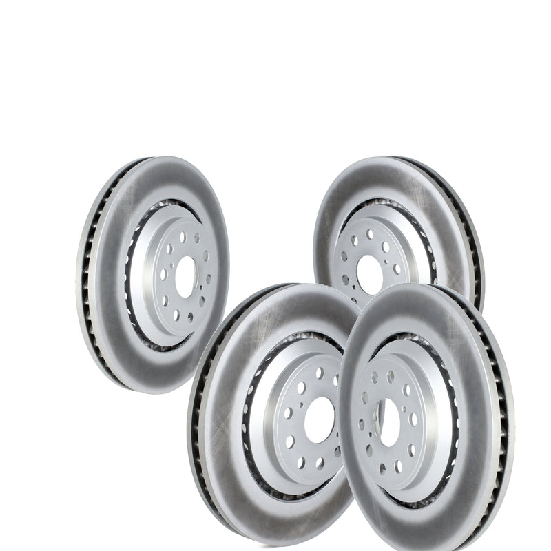 Genius KG-101633 Disc Brake Rotor for 2007-2024 Lexus LS500h, Lexus LS500 and More - Front