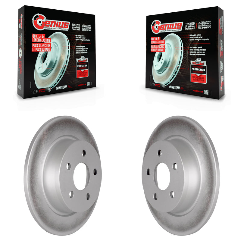 Genius KG-101638 Disc Brake Rotor for 2018-2023 Ford Transit Connect - Rear