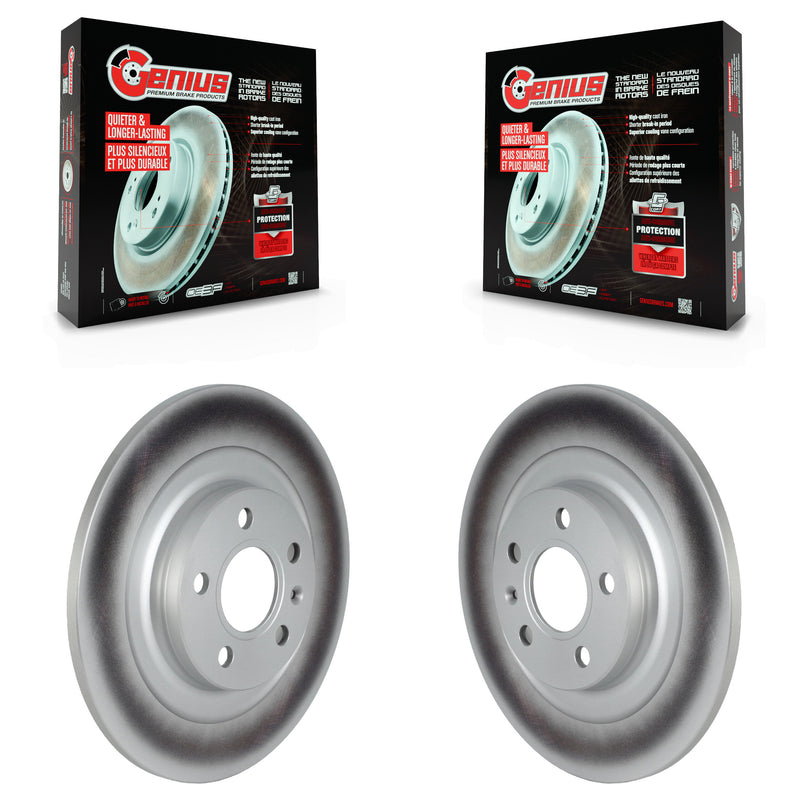 Genius KG-101651 Disc Brake Rotor for 2019-2025 Volvo XC40 - Rear