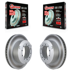 Genius KG-101663 Disc Brake Rotor for 2017-2023 Ford F-600 Super Duty, Ford F-450 Super Duty, Ford F-550 Super Duty - Rear