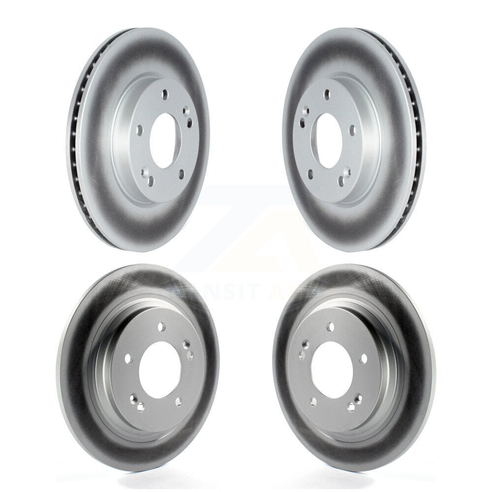 Genius KG-101686 Disc Brake Rotor for 2017-2019 Kia Niro, Hyundai Ioniq - Front and Rear