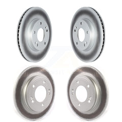 Genius KG-101687 Disc Brake Rotor for 2017-2022 Kia Niro, Hyundai Ioniq - Front and Rear