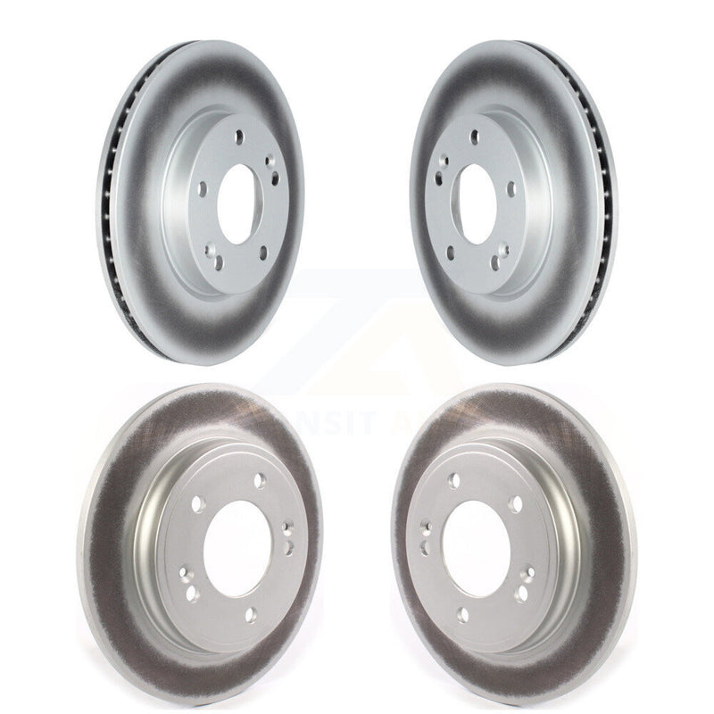 Genius KG-101687 Disc Brake Rotor for 2017-2022 Kia Niro, Hyundai Ioniq - Front and Rear
