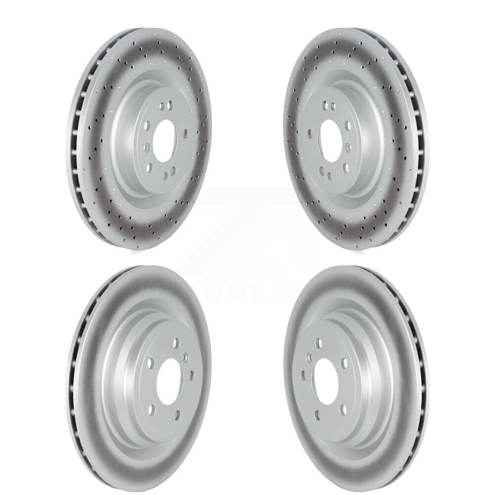 Genius KG-101690 Disc Brake Rotor for 2016-2018 Mercedes-Benz GLE400 - Front and Rear