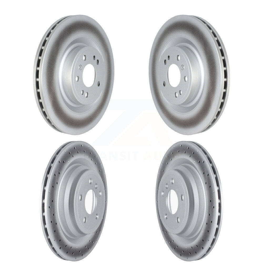 Genius KG-101691 Disc Brake Rotor for 2016-2018 Mercedes-Benz GLE400 - Front and Rear