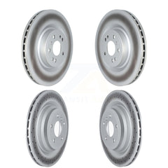 Genius KG-101691 Disc Brake Rotor for 2016-2018 Mercedes-Benz GLE400 - Front and Rear