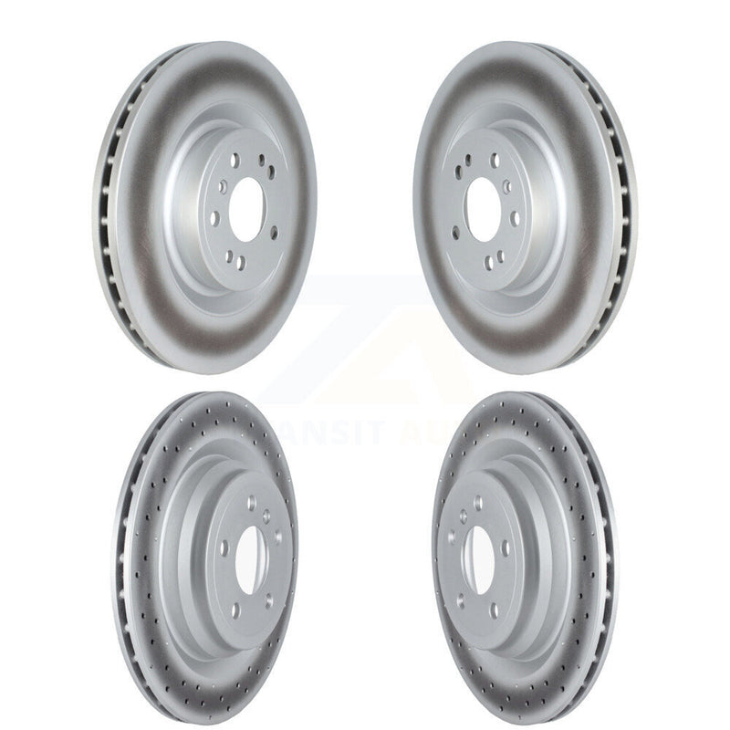 Genius KG-101691 Disc Brake Rotor for 2016-2018 Mercedes-Benz GLE400 - Front and Rear
