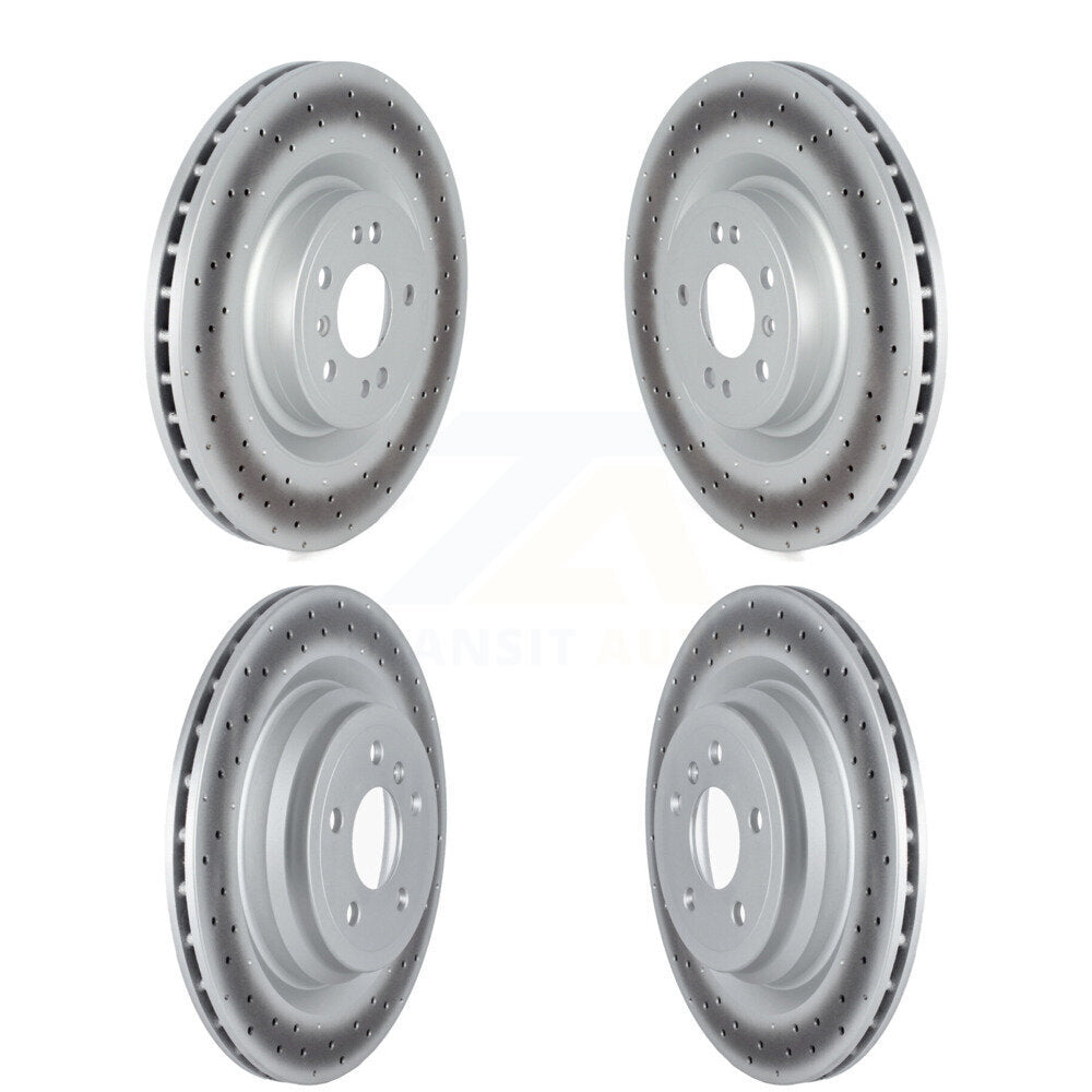 Genius KG-101692 Disc Brake Rotor for 2016-2018 Mercedes-Benz GLE400 - Front and Rear