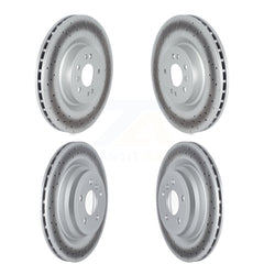Genius KG-101692 Disc Brake Rotor for 2016-2018 Mercedes-Benz GLE400 - Front and Rear