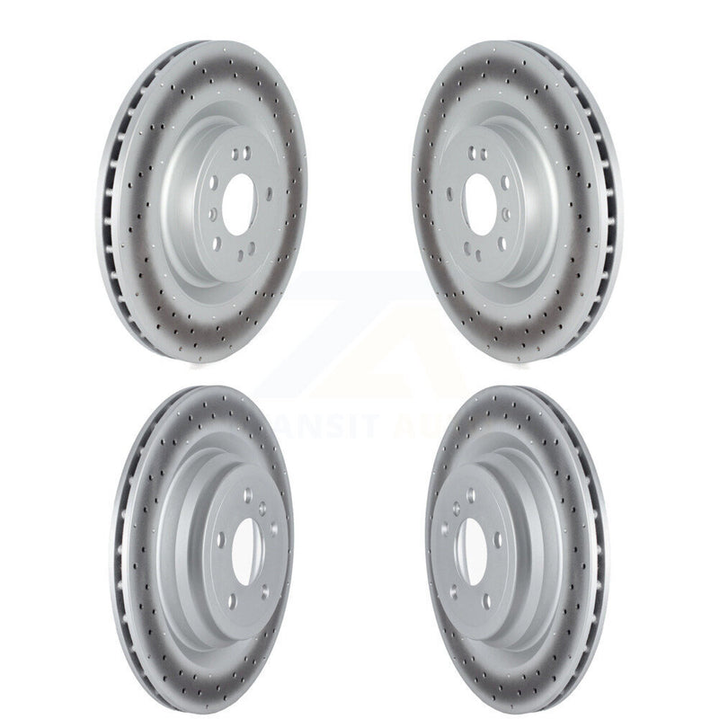 Genius KG-101692 Disc Brake Rotor for 2016-2018 Mercedes-Benz GLE400 - Front and Rear