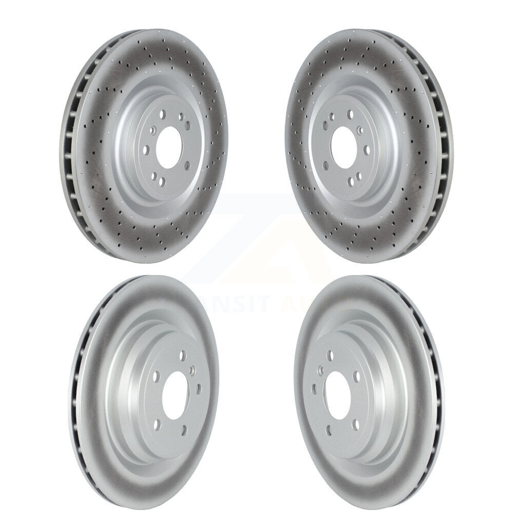 Genius KG-101694 Disc Brake Rotor for 2014-2019 Mercedes-Benz GLE400, Mercedes-Benz GLE43 AMG and More - Front and Rear