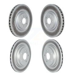 Genius KG-101694 Disc Brake Rotor for 2014-2019 Mercedes-Benz GLE400, Mercedes-Benz GLE43 AMG and More - Front and Rear