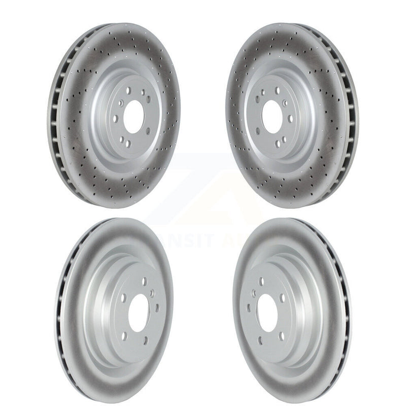 Genius KG-101694 Disc Brake Rotor for 2014-2019 Mercedes-Benz GLE400, Mercedes-Benz GLE43 AMG and More - Front and Rear