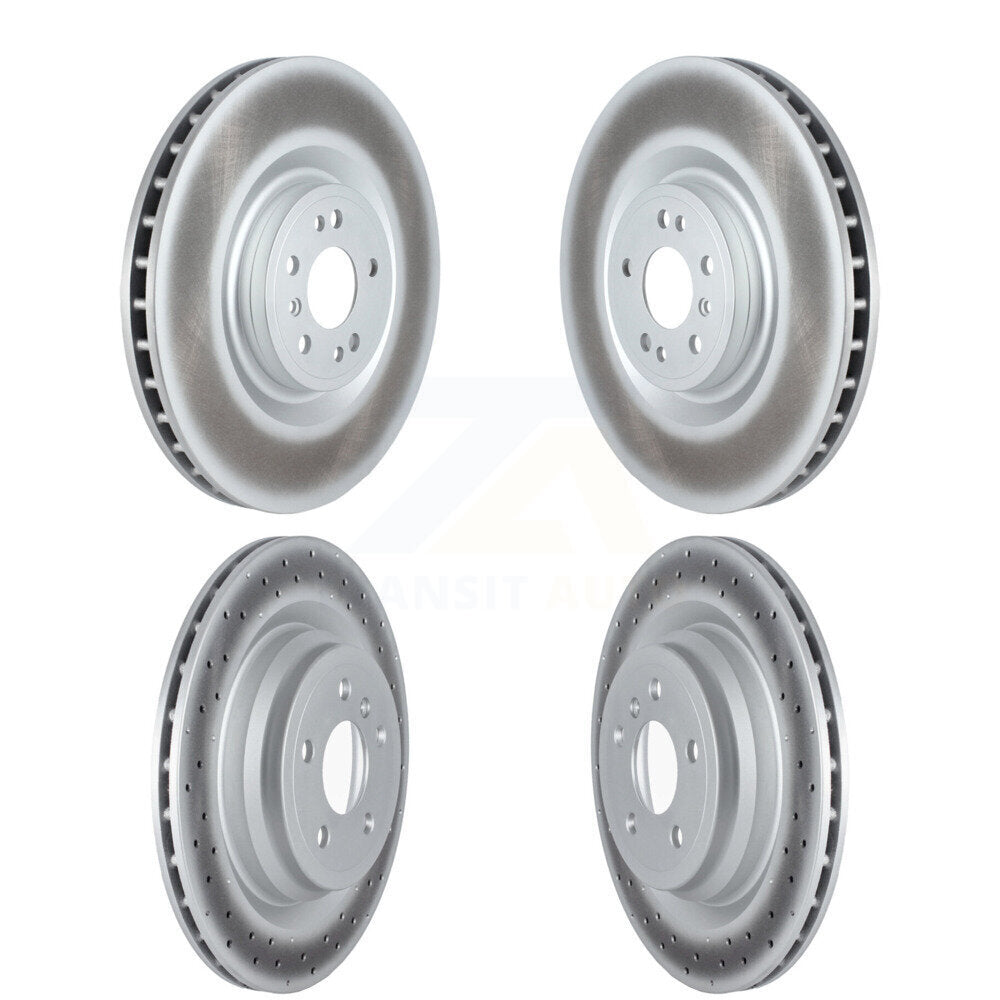 Genius KG-101695 Disc Brake Rotor for 2014-2019 Mercedes-Benz GLE400, Mercedes-Benz GLE43 AMG and More - Front and Rear