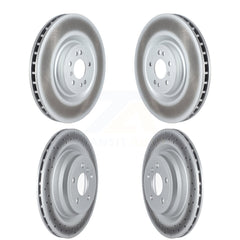 Genius KG-101695 Disc Brake Rotor for 2014-2019 Mercedes-Benz GLE400, Mercedes-Benz GLE43 AMG and More - Front and Rear