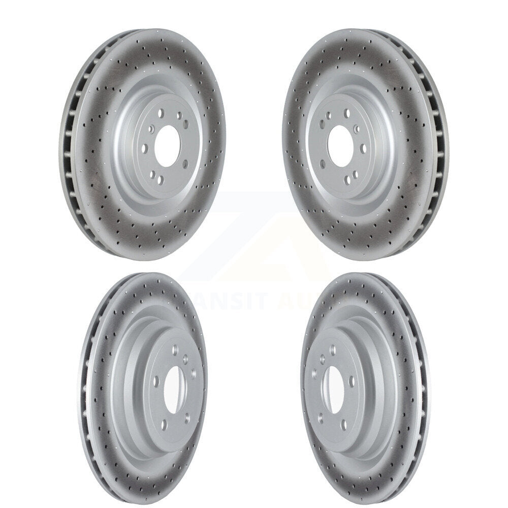 Genius KG-101696 Disc Brake Rotor for 2014-2019 Mercedes-Benz GLE400, Mercedes-Benz GLE43 AMG and More - Front and Rear