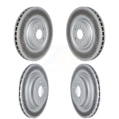 Genius KG-101696 Disc Brake Rotor for 2014-2019 Mercedes-Benz GLE400, Mercedes-Benz GLE43 AMG and More - Front and Rear