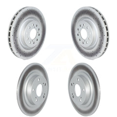 Genius KG-101699 Disc Brake Rotor for 2017-2020 Honda Civic - Front and Rear