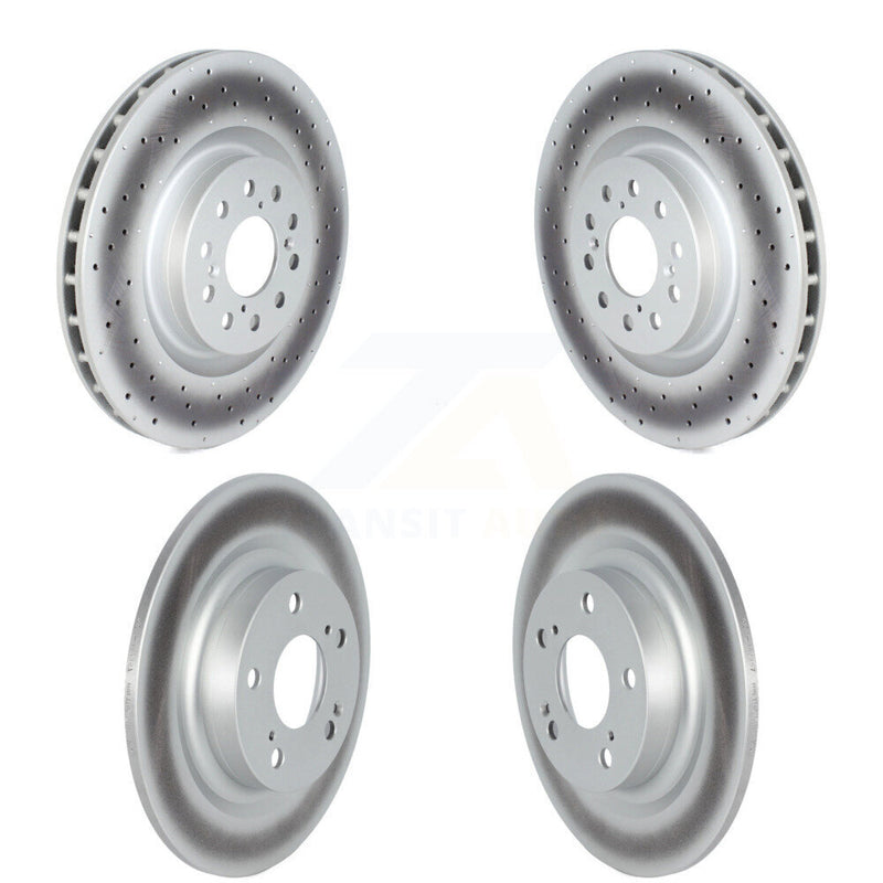 Genius KG-101699 Disc Brake Rotor for 2017-2020 Honda Civic - Front and Rear