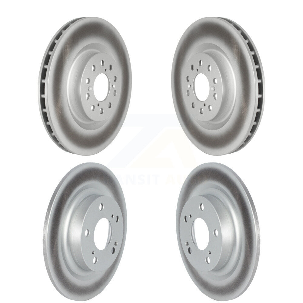 Genius KG-101700 Disc Brake Rotor for 2017-2020 Honda Civic - Front and Rear