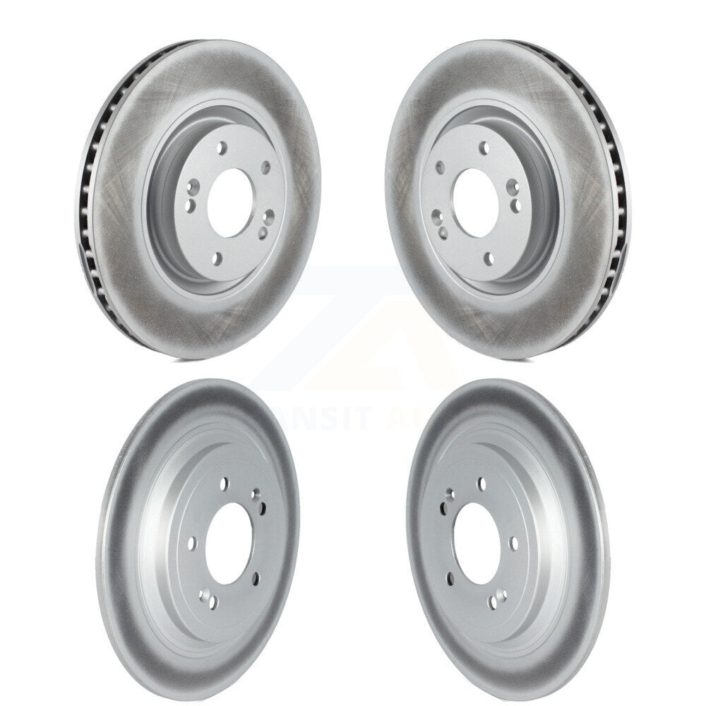 Genius KG-101702 Disc Brake Rotor for 2017-2022 Hyundai Nexo, Kia Sportage - Front and Rear