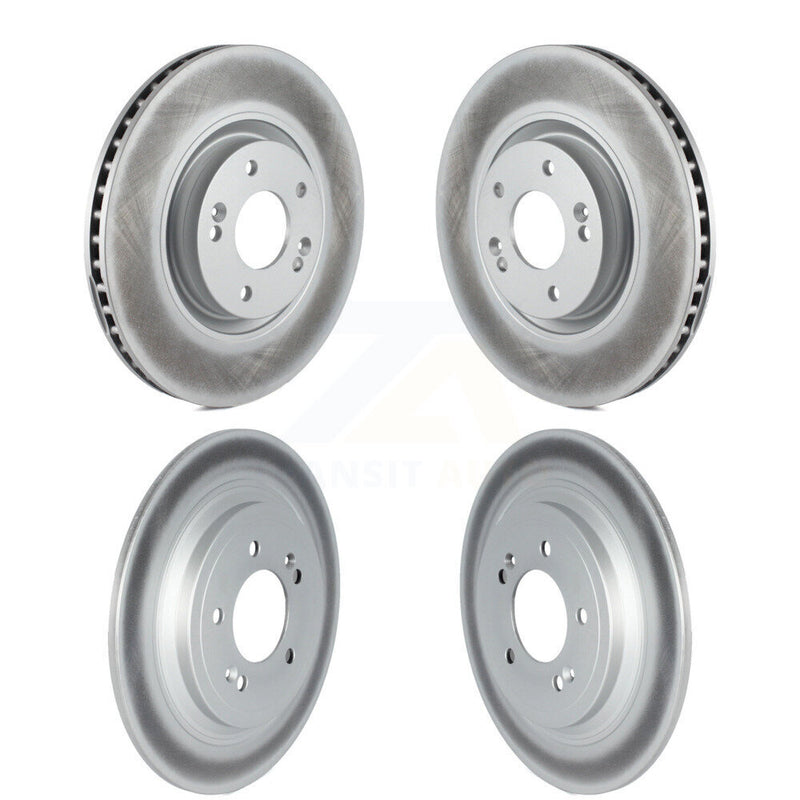 Genius KG-101702 Disc Brake Rotor for 2017-2022 Hyundai Nexo, Kia Sportage - Front and Rear