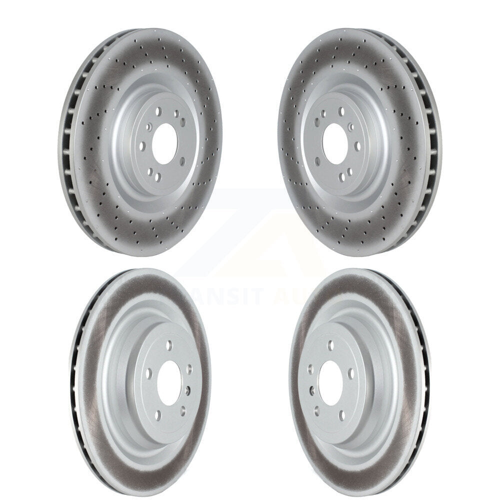 Genius KG-101705 Disc Brake Rotor for 2013-2019 Mercedes-Benz GLS450, Mercedes-Benz GLS550 and More - Front and Rear