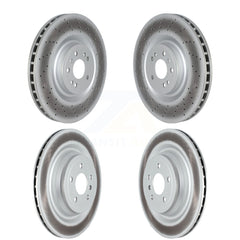Genius KG-101705 Disc Brake Rotor for 2013-2019 Mercedes-Benz GLS450, Mercedes-Benz GLS550 and More - Front and Rear