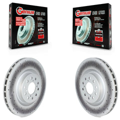 Genius KG-101710 Disc Brake Rotor for 2017-2020 Honda Civic - Front