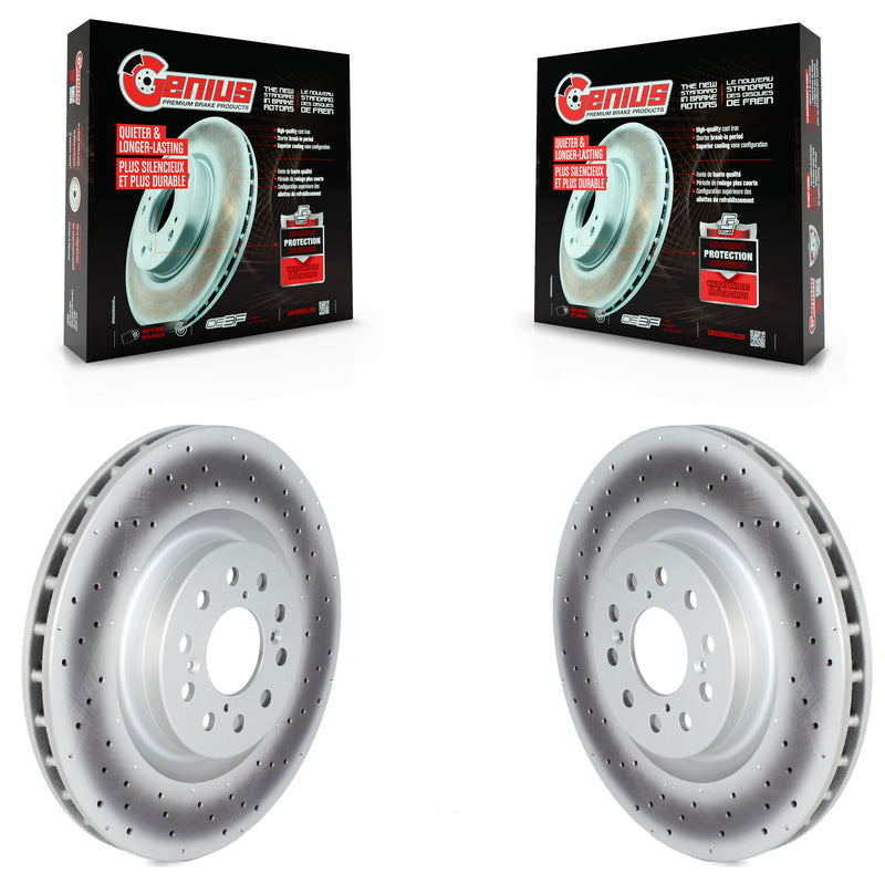Genius KG-101710 Disc Brake Rotor for 2017-2020 Honda Civic - Front