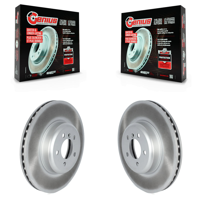 Genius KG-101717 Disc Brake Rotor for 2012-2021 BMW 330i, BMW 230i xDrive and More - Front