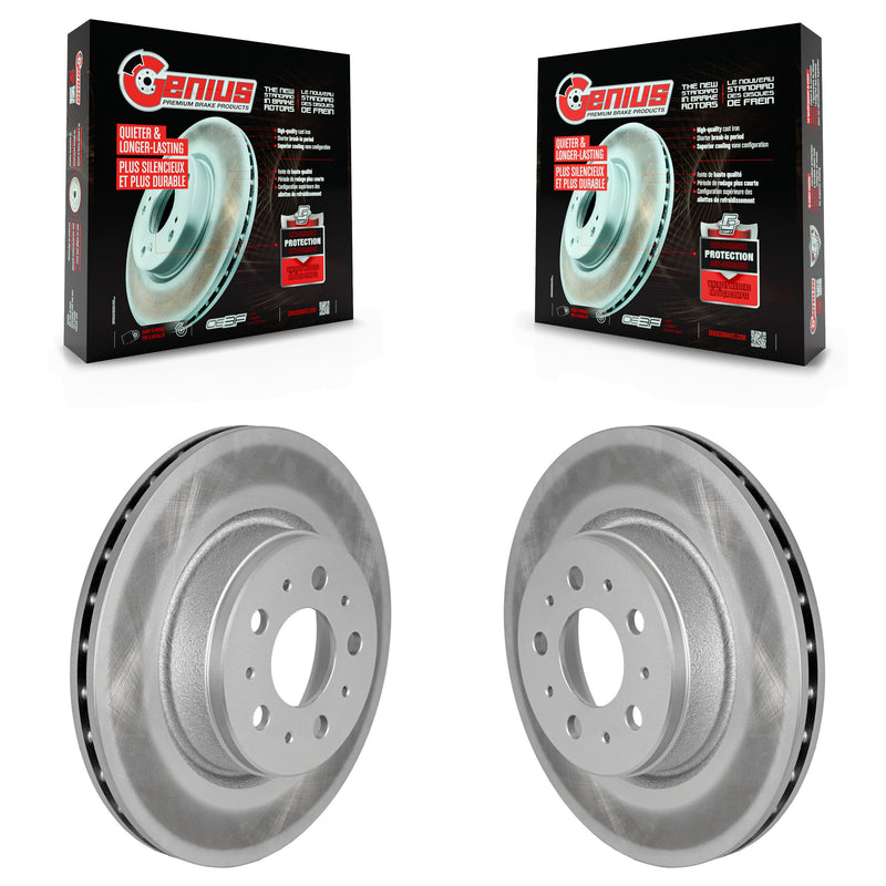 Genius KG-101721 Disc Brake Rotor for 2017-2022 Tesla 3 - Front